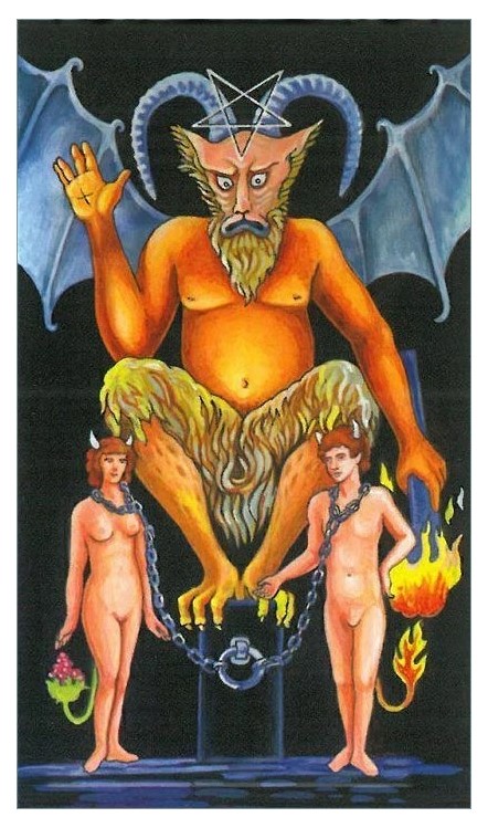 😈 El Diablo en el Tarot: El poder de las sombras