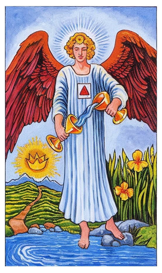 ☯️ La Templanza en el Tarot: El Arte del Equilibrio