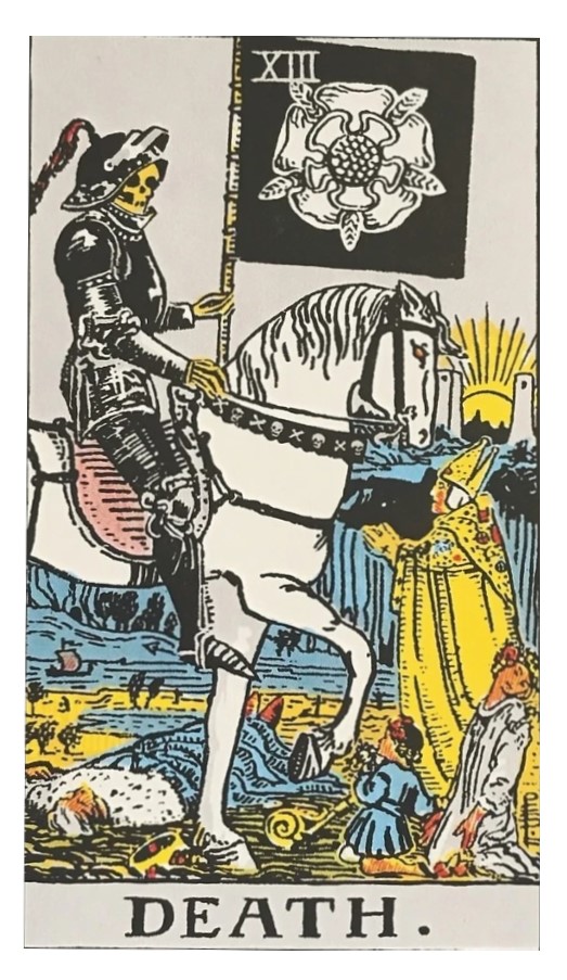 💀 La Carta de La Muerte en el Tarot: Renacer en el Cambio