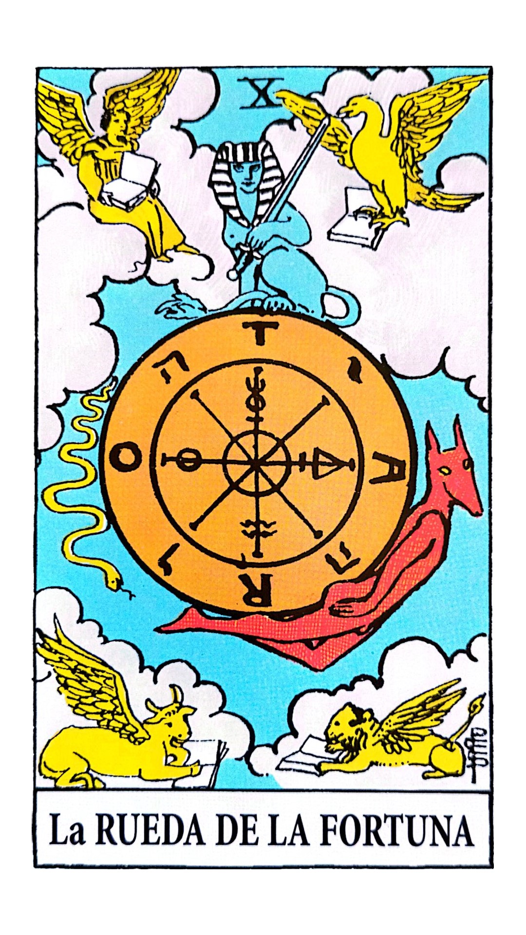 🎡La Rueda de la Fortuna en el Tarot: Ciclos, Destino y Cambio Inesperado