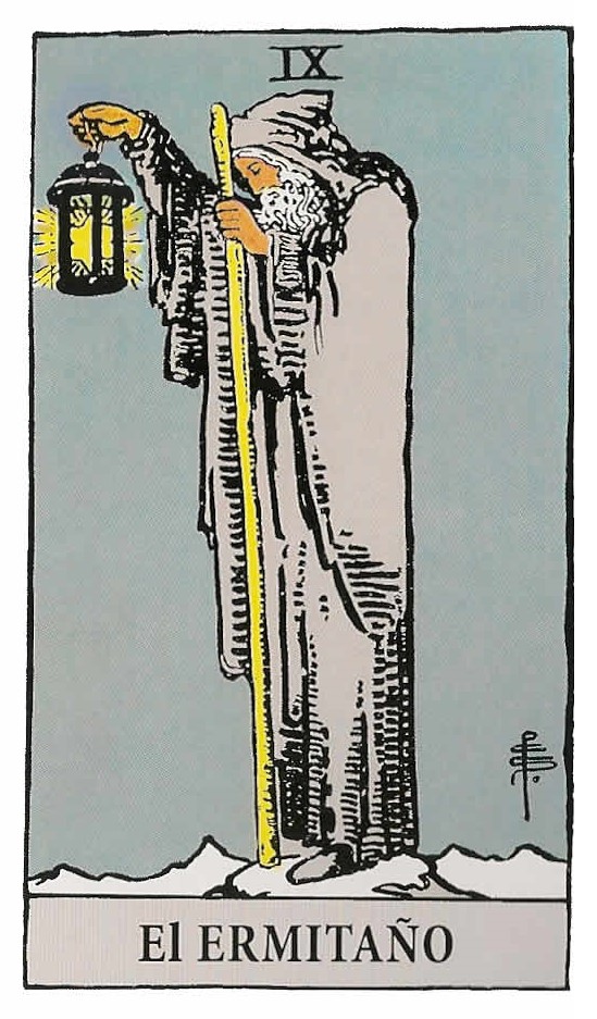 🧙♂️El Ermitaño en el Tarot: Sabiduría, Soledad y Búsqueda Interior