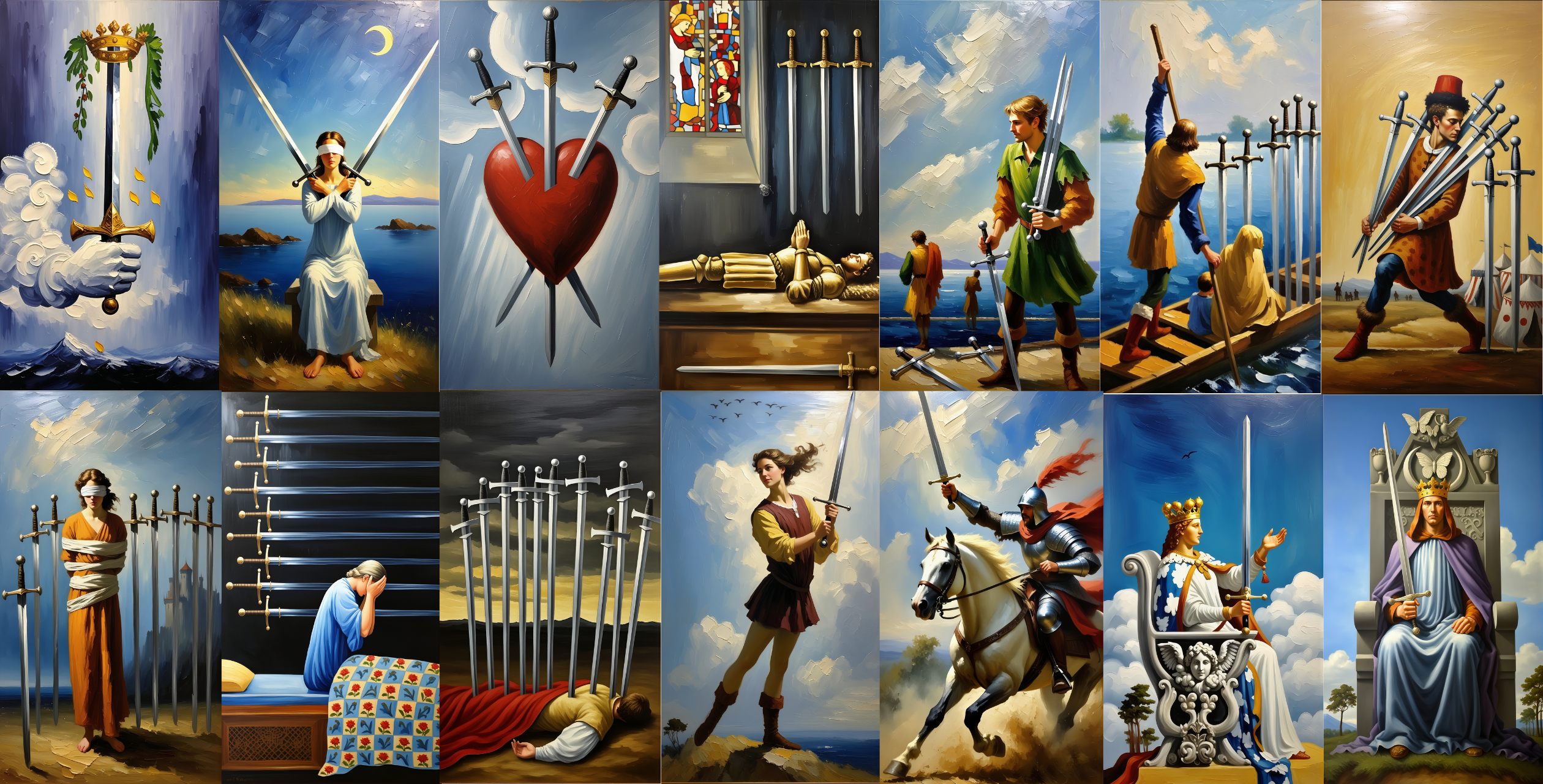 🗡️ El Palo de Espadas en el Tarot