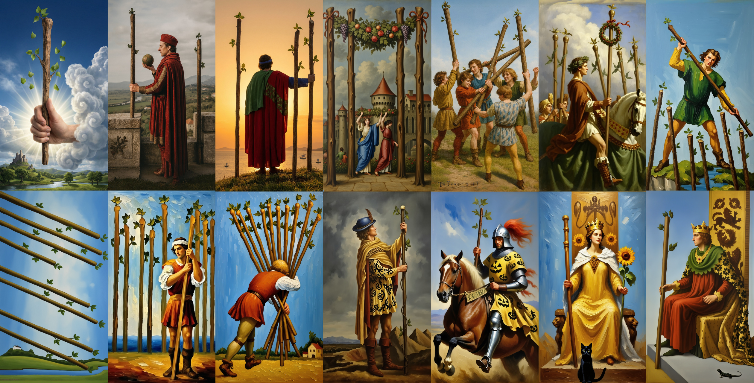🪵 El Palo de Bastos en el Tarot
